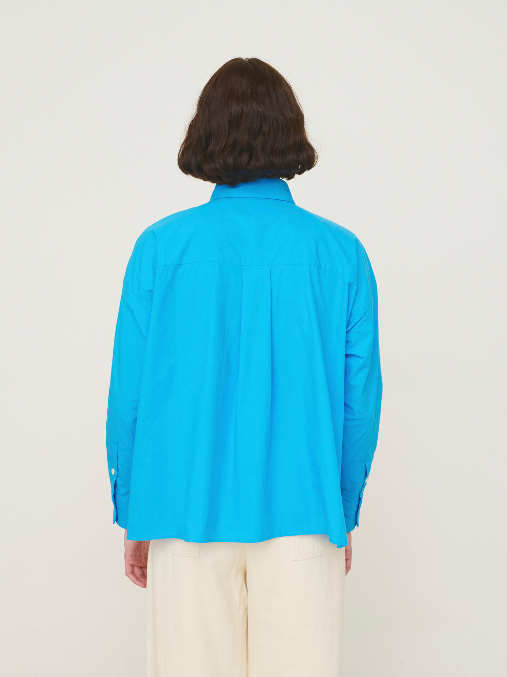 GRETA SHIRT - HYDRANGEA
