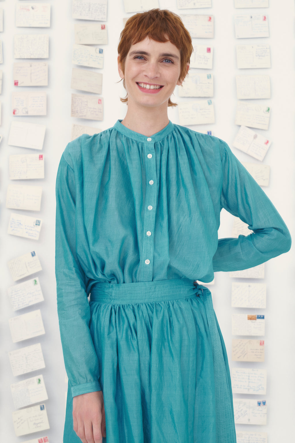 NATHALIE SHIRT - SOLIDS