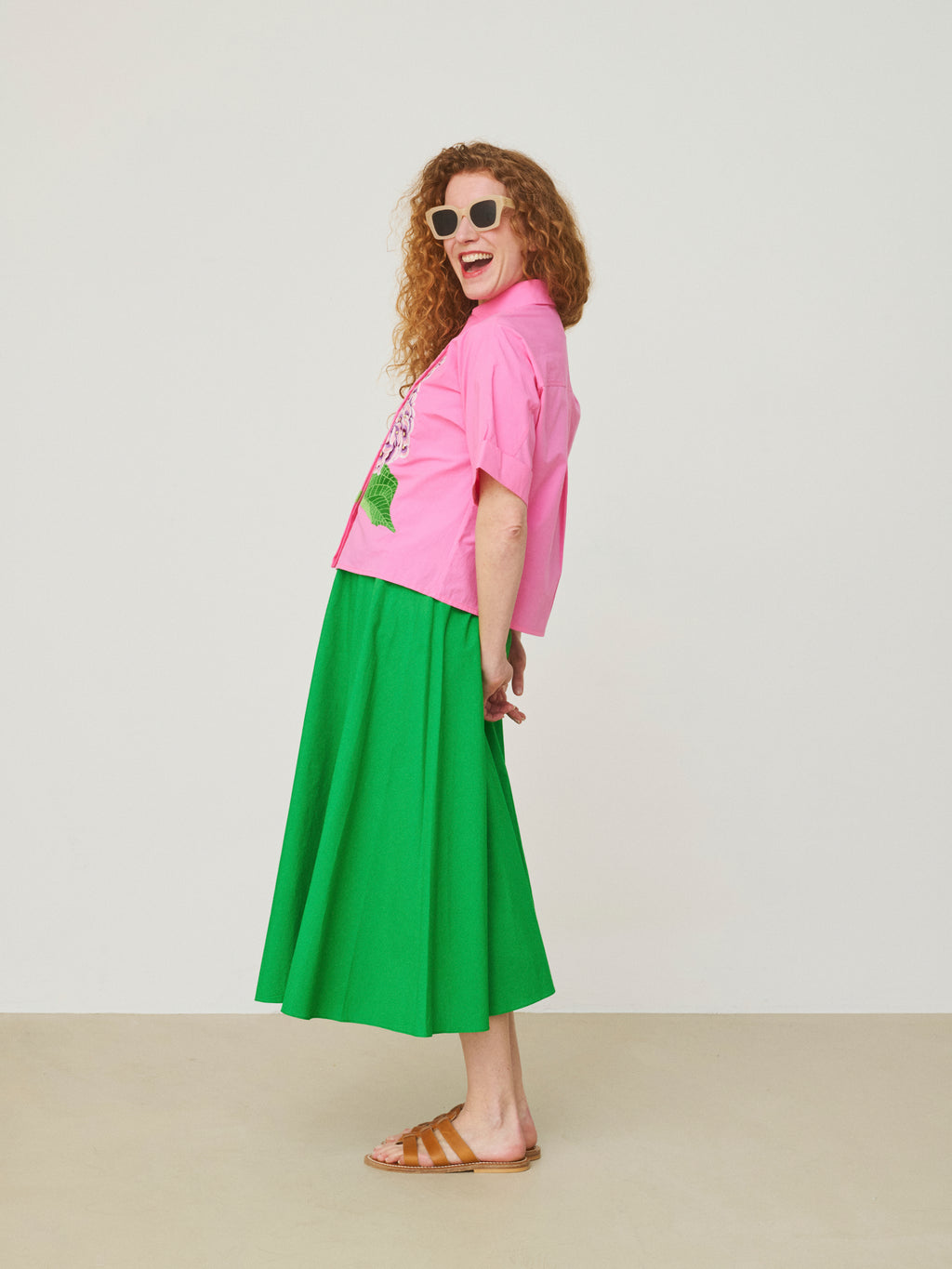 ALBA SHIRT - HYDRANGEA