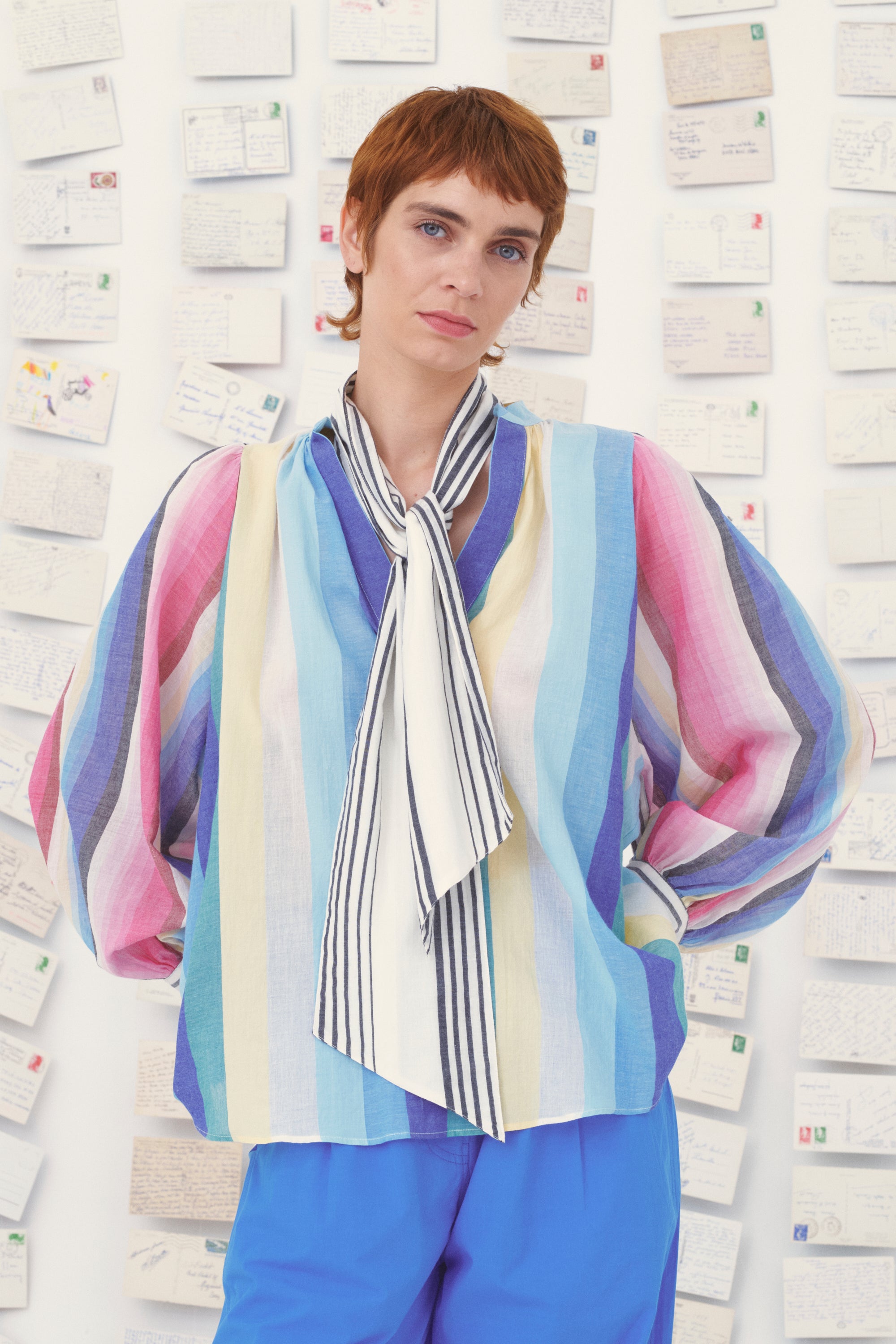 BLOUSE CLAUDIE - LES CYCLADES