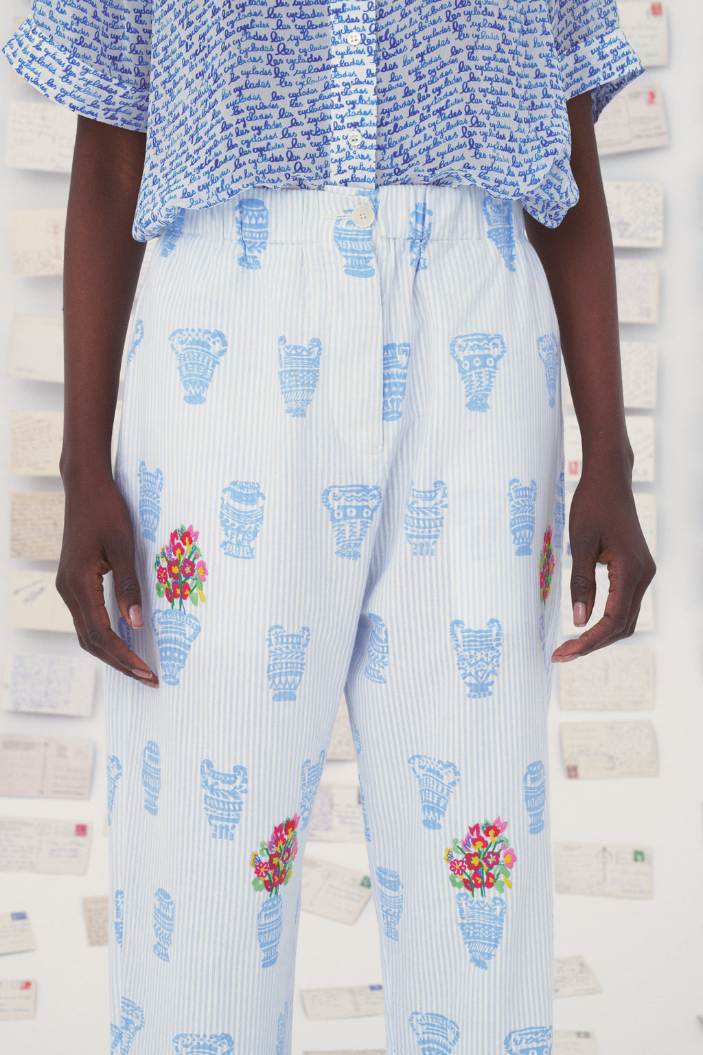 KIKA PANTS - CYCLADES