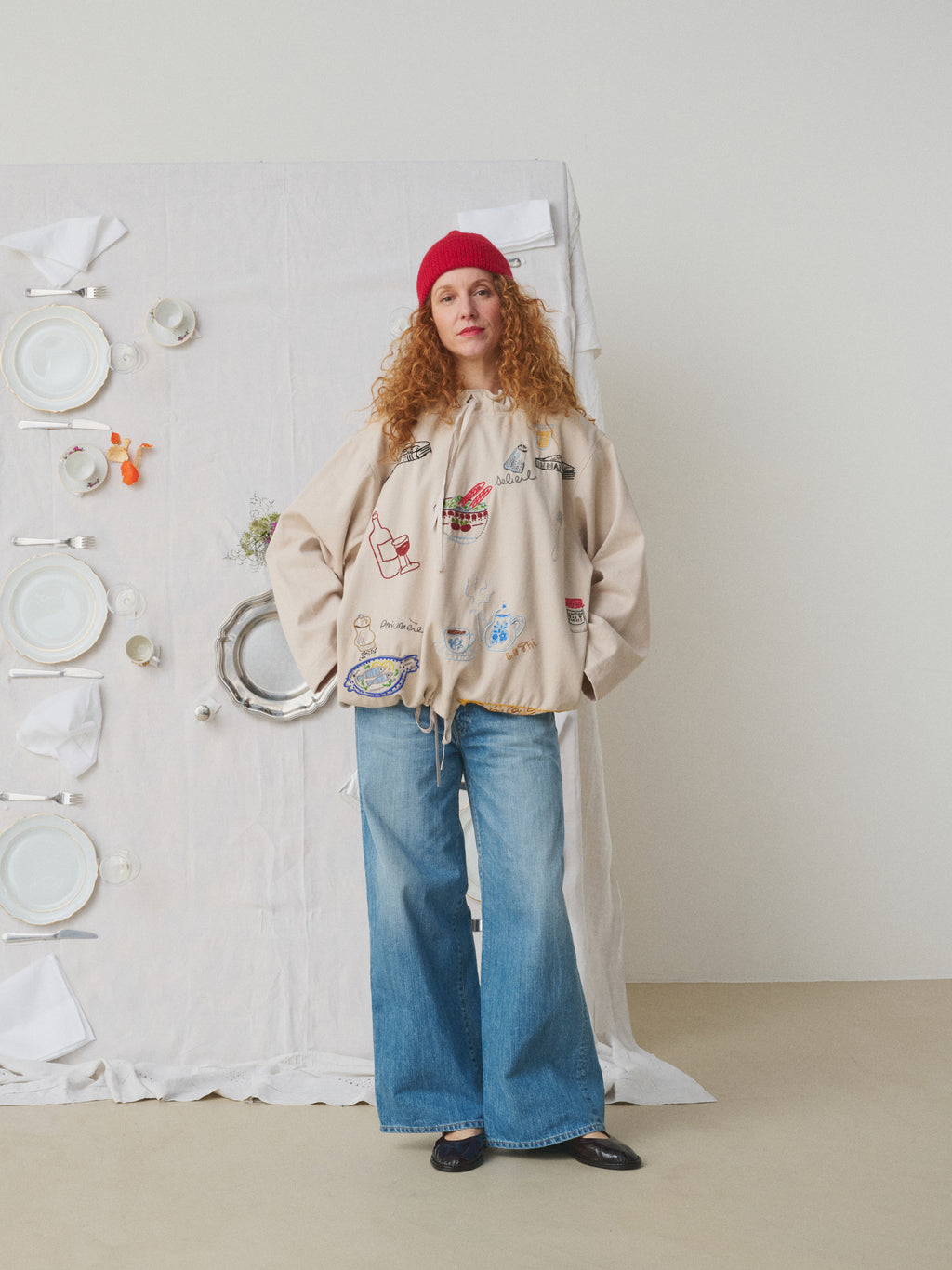 SWEATSHIRT SWAN - LA TABLE