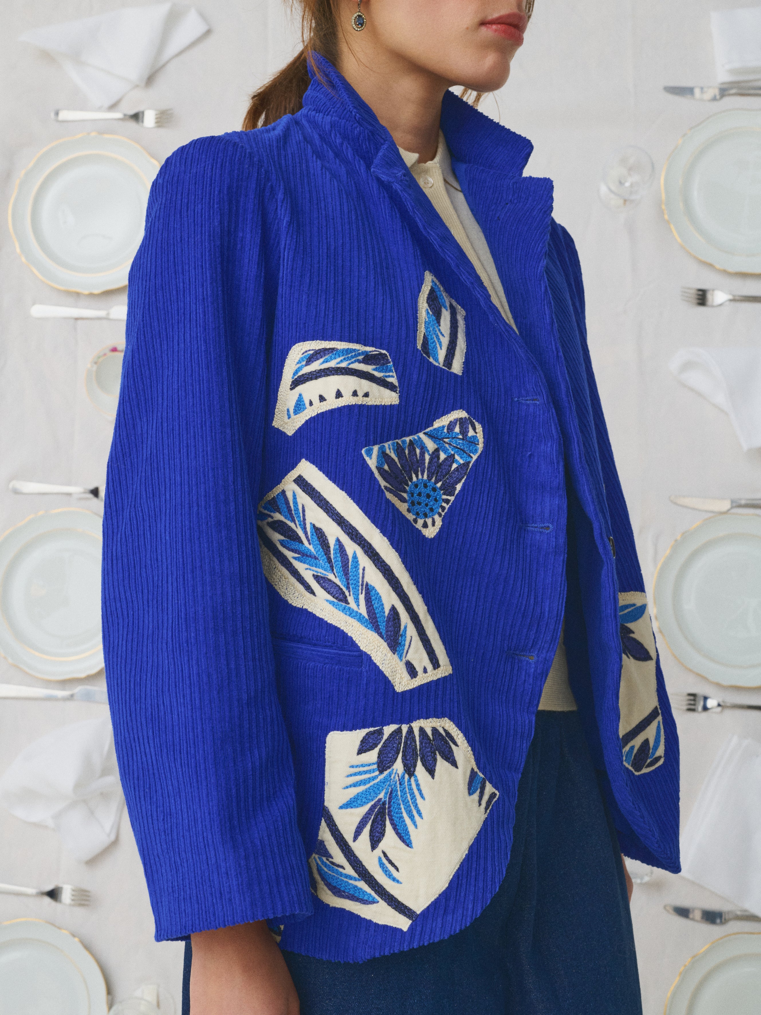 VESTE ELLIE - ASSIETTE CASSEE
